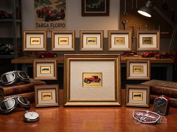Collezione Quadretti Alfa Romeo Auto d'Epoca in Fo