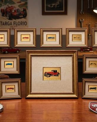 Collezione Quadretti Alfa Romeo Auto d'Epoca in Fo