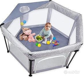 Box per Bambini richiudibile con palline colorate