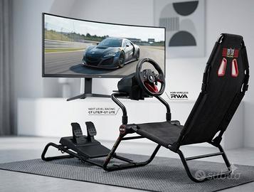 Sedile Next Level Racing + Volante Hori