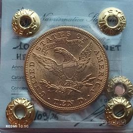 10 dollari USA 1885