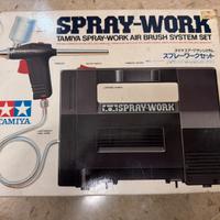 Tamiya Spary-work air brush sistem set (aerografo)