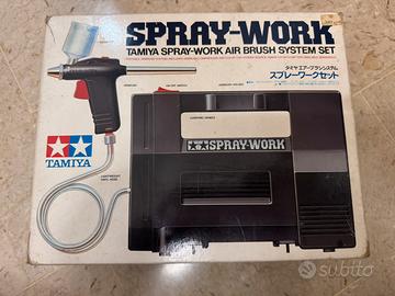 Tamiya Spary-work air brush sistem set (aerografo)