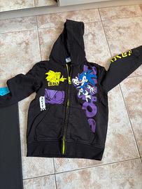 Felpa Sonic, quattro/cinque anni