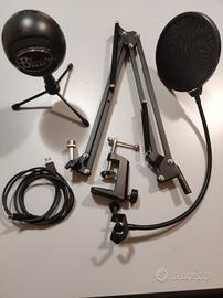Blue Snowball Microfono