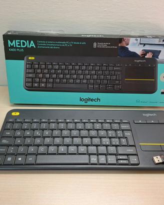 Tastiera Wireless Logitech K400 Plus (Layout ITA)