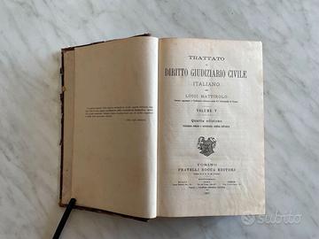 Mattirolo -Trattato di Diritto Giudiziario Civile