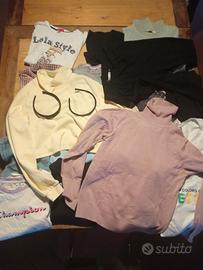 Abbigliamento lotto bambina 11/12/13/14