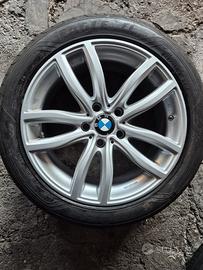 cerchi 18 bmw serie 5 con gomme estive 