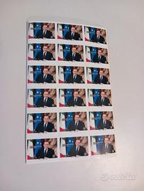 n. 18 francobolli SILVIO BERLUSCONI 1936-2023