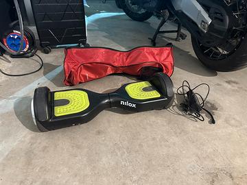 Hoverboard Nilox DOC 6.5 nero e verde