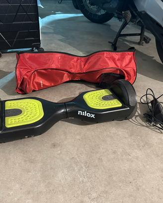 Hoverboard Nilox DOC 6.5 nero e verde