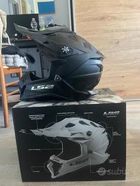 Casco cross LS2 taglia M