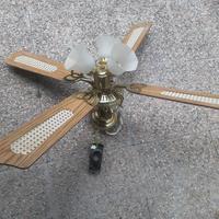 Lampadario ventilatore 