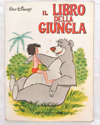 Libro per bambini "Il libro della giungla" Disney