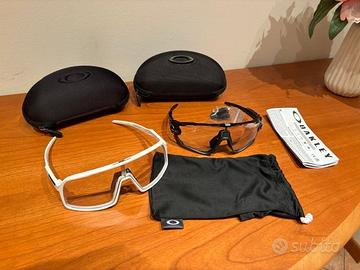 Occhiali  da ciclismo Oakley Jawbreaker e Sutro