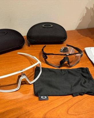 Occhiali  da ciclismo Oakley Jawbreaker e Sutro