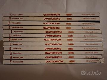 Quattroruote 12 numeri anno 2000