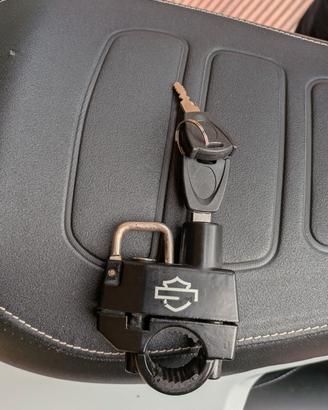 lucchetto porta casco Harley Davidson 
