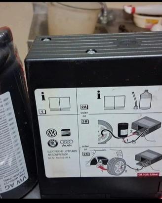 Compressore portatile per auto - Kit ripararuote