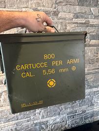 Cassetta munizioni militari