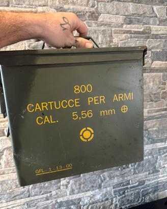 Cassetta munizioni militari