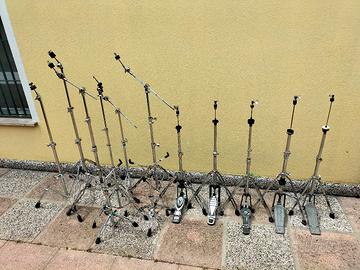 Aste Pedali Seggiolini batteria acustica 