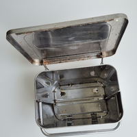 Pattumiera acciaio inox professionale