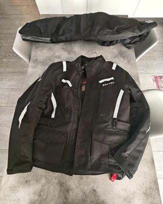 giacca moto 3 stagioni Tg 5XL(veste come 3XL)