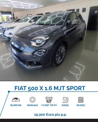 Fiat 500X 1.6 MultiJet 130 CV Sport