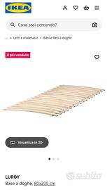 lettino IKEA kritter