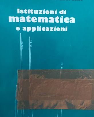 Istituzioni di matematica e applicazioni