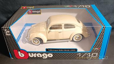 Bburago Volkswagen Kafer-Beetle (1955) Scala 1/18