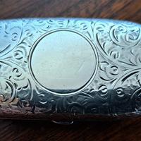 Antico portamonete in argento - epoca Ed. VII