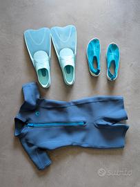 kit per snorkeling bambina/o PREZZO SPECIALE