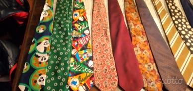 cravatte vintage firmate , 