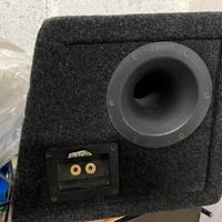 Subwoofer auto hertz ebx 20 sub box