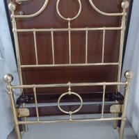 letto in ottone