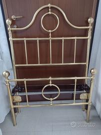 letto in ottone