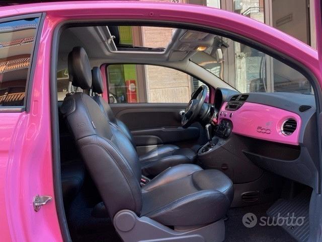 Auto usata FIAT 500 1.2 Rosa - Pink Barbie - Limited Edition del 2009 - GM  Auto, Catania