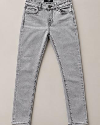 FENDI Roma Jeans Donna vintage Grigio Chiaro tg 27