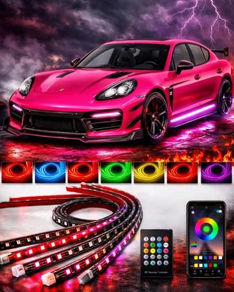 Led sotto scocca auto