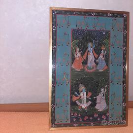 Quadro orientale verticale