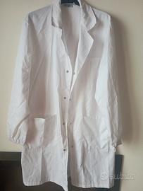 camice laboratorio scuola o medico tg M