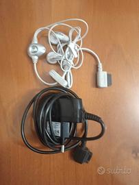 Caricabatterie e cuffie cellulari Sagem