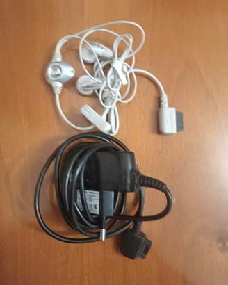 Caricabatterie e cuffie cellulari Sagem