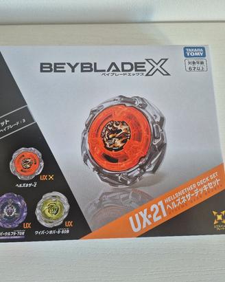 UX-21 HellsNether deck set Takara Tomy Beyblade X