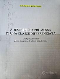 Libro Adempiere la promessa di una classe differen