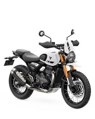 TRIUMPH SCRAMBLER 400 XC WA VANILLA WHITE