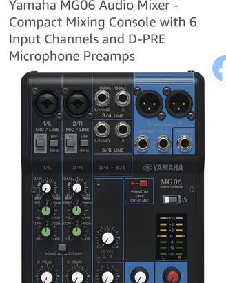 mixer yamaha mg06